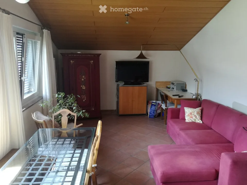Wir vermieten ein möbliertes Zimmer in Giubiasco – Foto 3 von 4