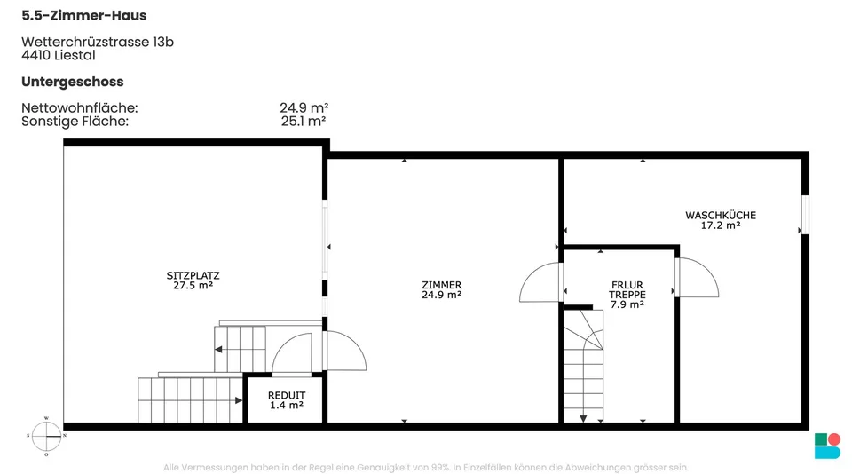 Wunderbares 5.5 Zimmer-Reihenmittelhaus in Liestal – Foto 12 von 12