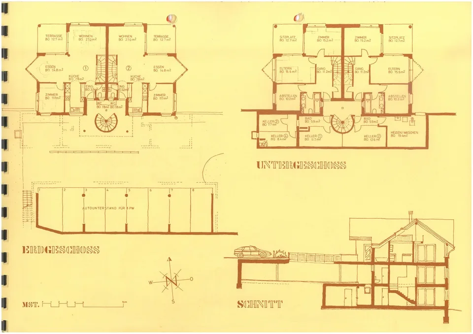 5-Zi.-Maisonette-Wohnung mit Wiesenanteil und Terrasse und traumhafter unverbaubarer Seesicht – Foto 11 von 11