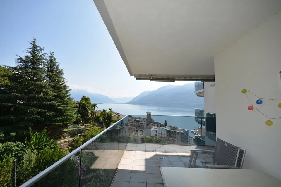 DOLCE VITA & LAGO a Brissago: Appartamento di 2 locali speciale con vista mozzafiato sul lago – foto 2 di 16