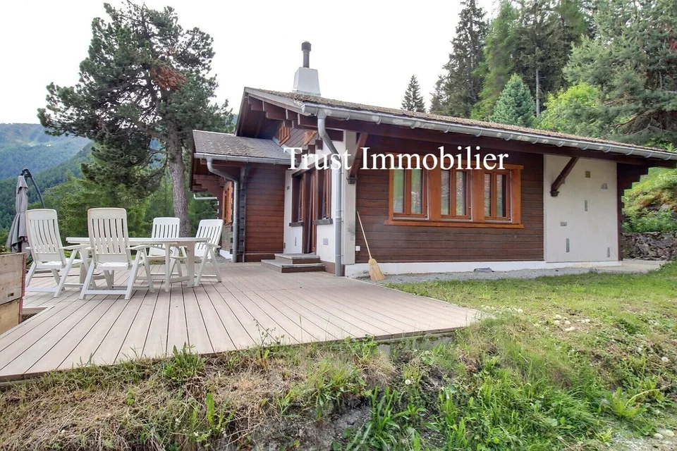 Chalet de 5.5 pièces un véritable refuge alpin au coeur de La Tzoumaz – photo 9 sur 13
