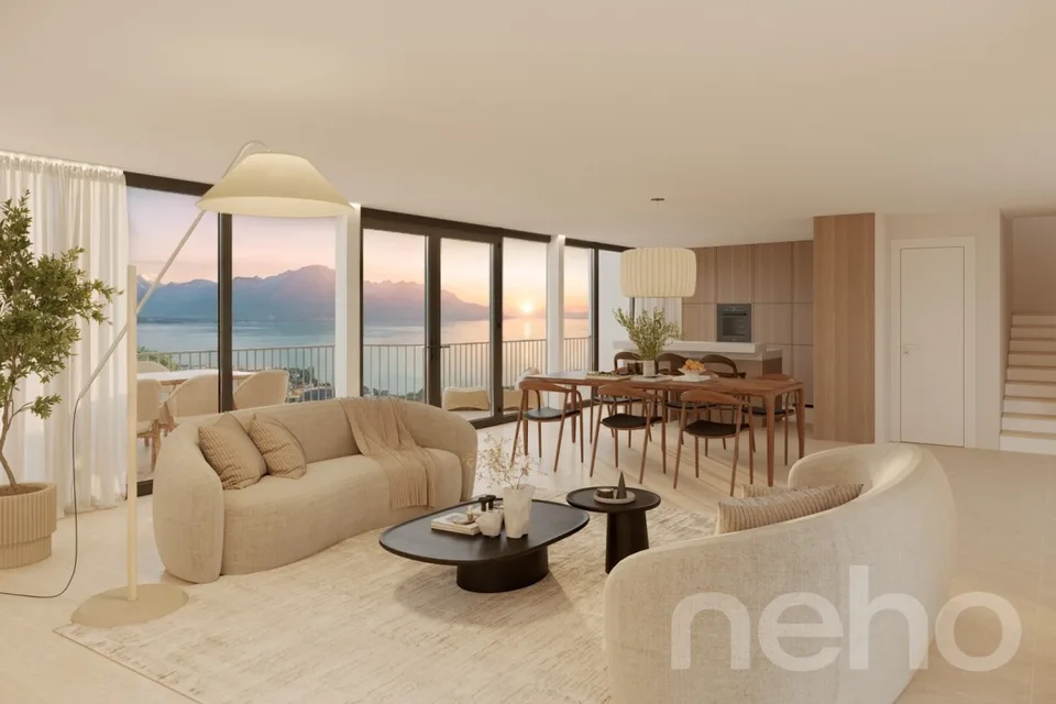 Villa de standing avec vue panoramique sur le lac - Permis en force – photo 2 sur 7