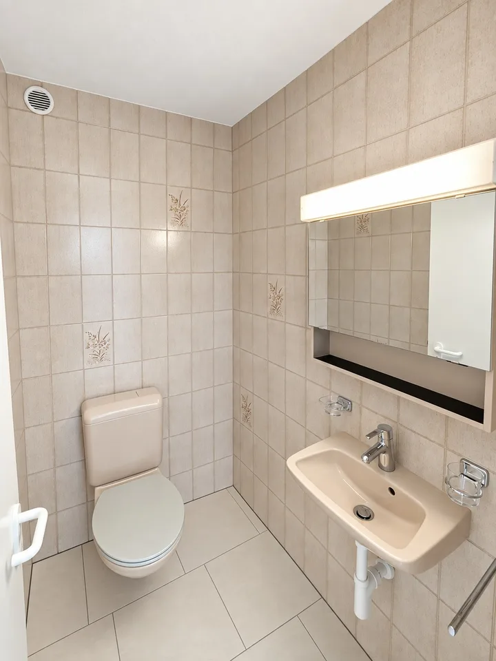 Grosszügige 3½-Zimmer-Wohnung mit 71 m² Terrasse ins Grüne – Foto 9 von 12