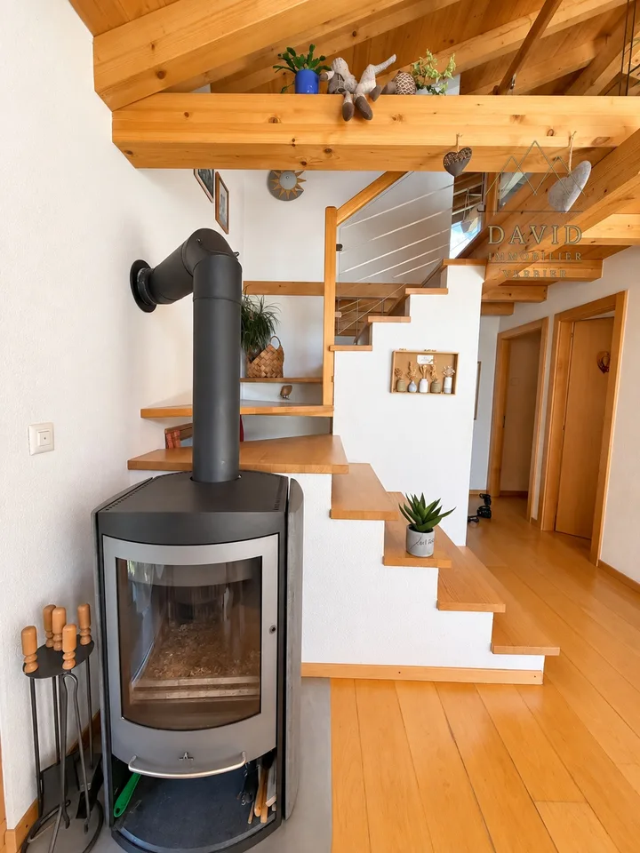 Vollèges: Villa individuelle, 169 m² , jardin et vue dégagée – foto 15 di 30