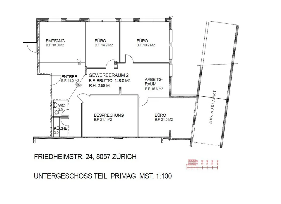 Bürofläche an der Friedheimstrasse 24 in Zürich – Foto 20 von 20