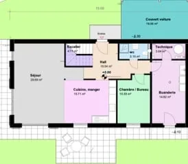 VILLA B - ZU VERKAUFEN - Villa/Chalet nach Plänen - (zwei Schritte von der Vue des Alpes) – Foto 8 von 14