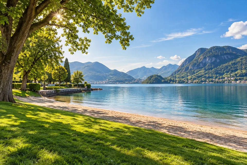 Moderno appartamento 2.5 locali ad Agno con vista panoramica – foto 12 di 13