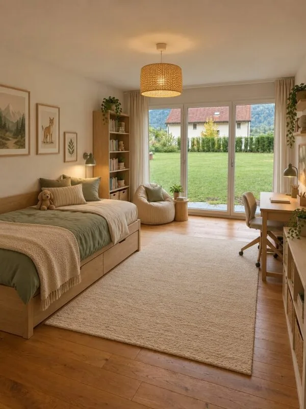 Viel Platz, eigener Garten und Ruhe - 3.5-Zimmer-Wohnung in Maienfeld – Foto 3 von 4