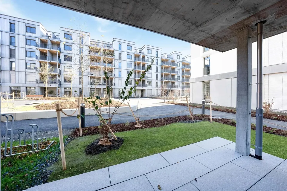 1 Mietzins geschenkt - moderne 4.5-Zi.-Neubauwohnung im Erdgeschoss – Foto 8 von 8