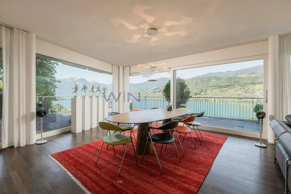 Magie au bord du lac ? Habitat exclusif avec vue sur les montagnes – photo 3 sur 12