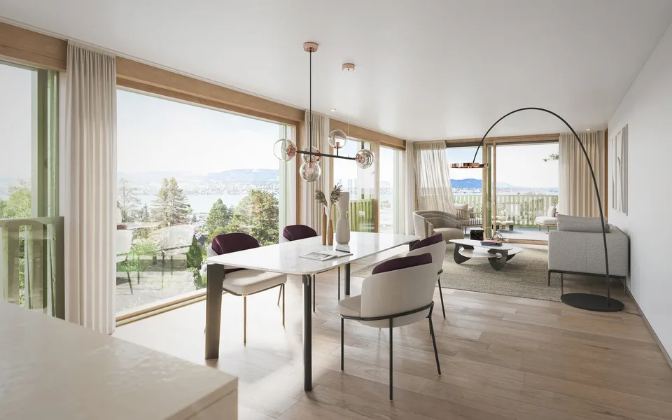 Atemberaubende 4.5-Zimmer-Wohnung in Küsnacht – Foto 2 von 7