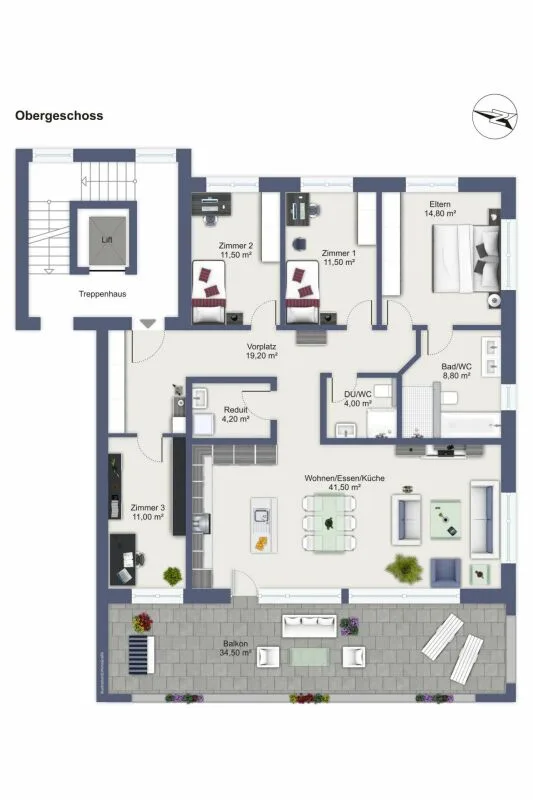 Appartement familial de 5½ pièces lumineux entre Langenthal et Herzogenbuchsee – photo 17 sur 17