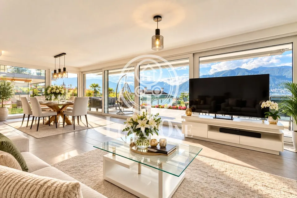 Luxuriöse 4,5-Zimmer-Gartenwohnung mit Seesicht - Ihr Traum vom Zweitwohnsitz am Lago Maggiore – Foto 6 von 11