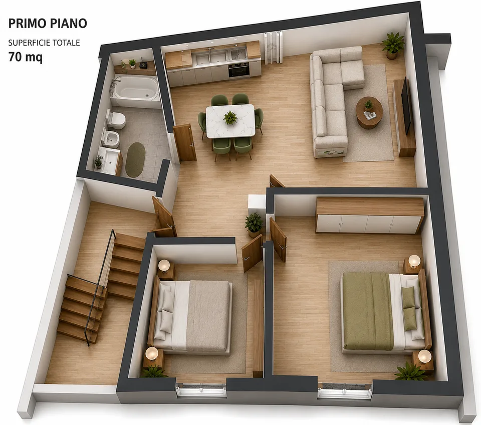 Appartamento arredato a due passi dal lago - Seconda residenza – foto 14 di 14