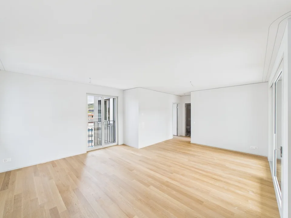 Familienfreundliche 3.5-Zimmer-Neubauwohnung mit Kindergarten im Areal – Foto 3 von 12