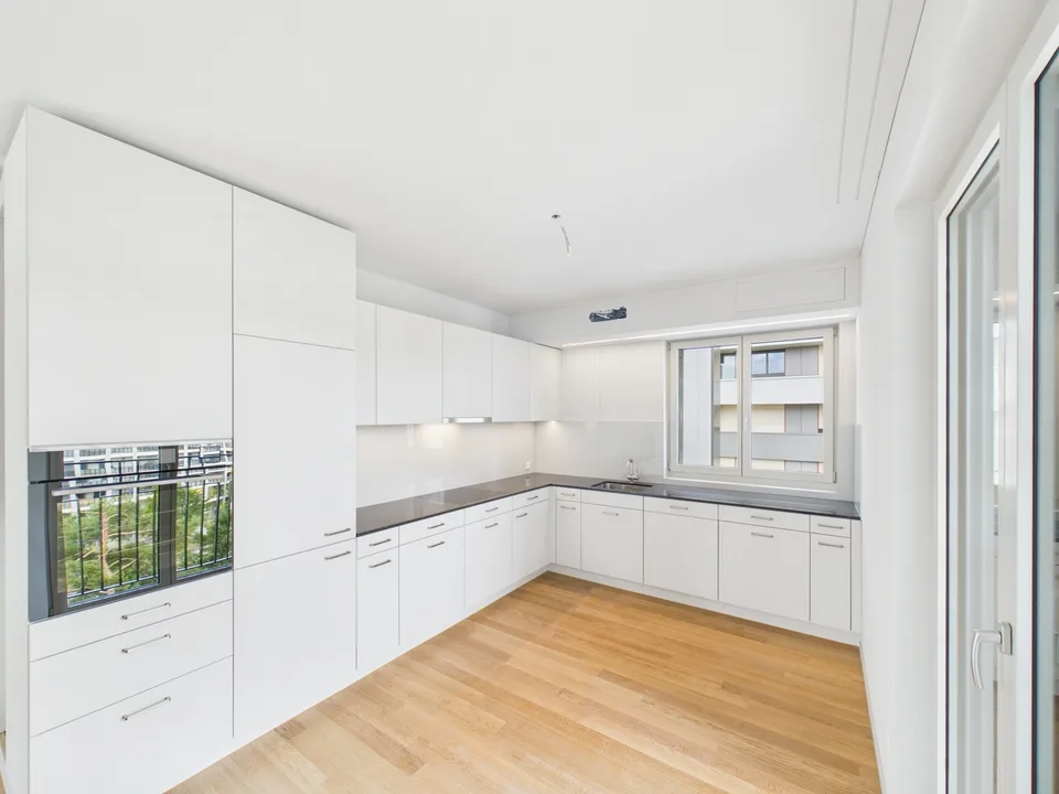 Familienfreundliche 3.5-Zimmer-Neubauwohnung mit Kindergarten im Areal – Foto 5 von 12