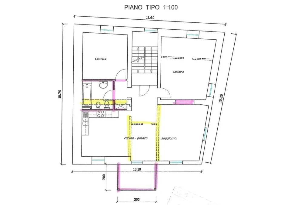 Palazzina avec 4 appartements + maisonnette à rénover – photo 12 sur 15