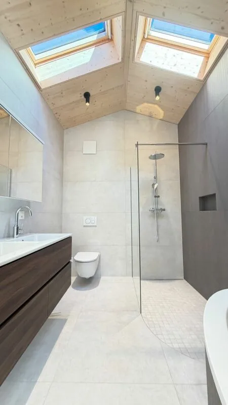 Über den Dächern von Oberwil - Maisonette mit Weitsicht, Eckbalkon und Dachterrasse – Foto 3 von 16