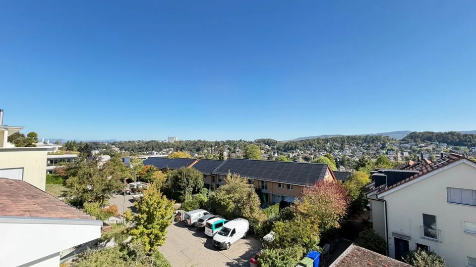 Über den Dächern von Oberwil - Maisonette mit Weitsicht, Eckbalkon und Dachterrasse – Foto 15 von 16