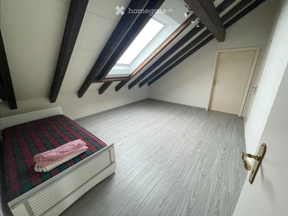 Sehr grosse Dachwohnung mit Gartenanteil – Foto 3 von 5