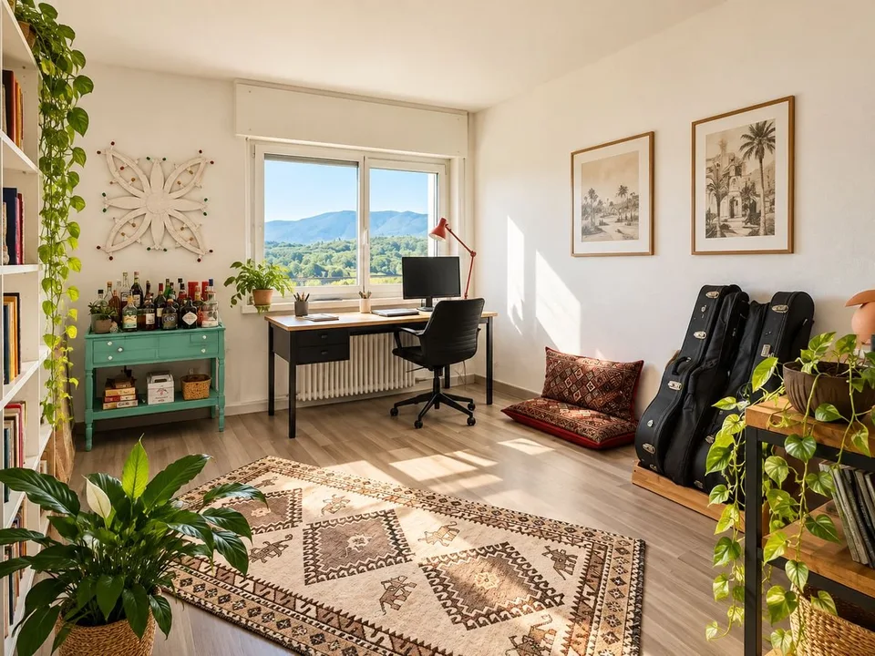 Cagiallo_ Lumineux Attico 4 pièces avec terrasse et piscine – photo 4 sur 12