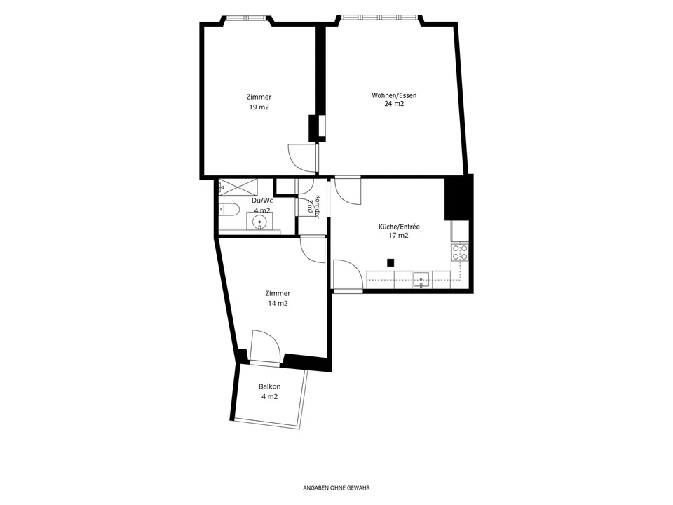 Appartement 3,5 pièces à Schaffhausen – photo 13 sur 13