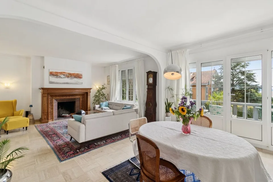 Schönes Apartment mit großem Garten - Sehr schöner Blick auf den See – Foto 4 von 11