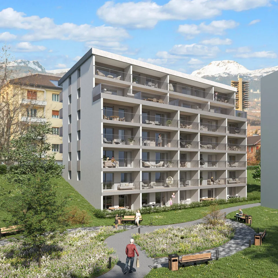 4.5 Zimmer Wohnung in Sierre – Foto 12 von 12