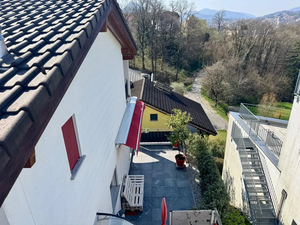 Lugano - Davesco - Casa unifamiliare con vista aperta – foto 11 di 14