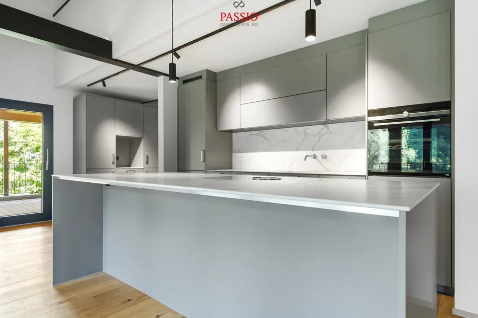 First-time occupancy: 4.5-room new triplex apartment directly on the Aare – photo 8 of 13