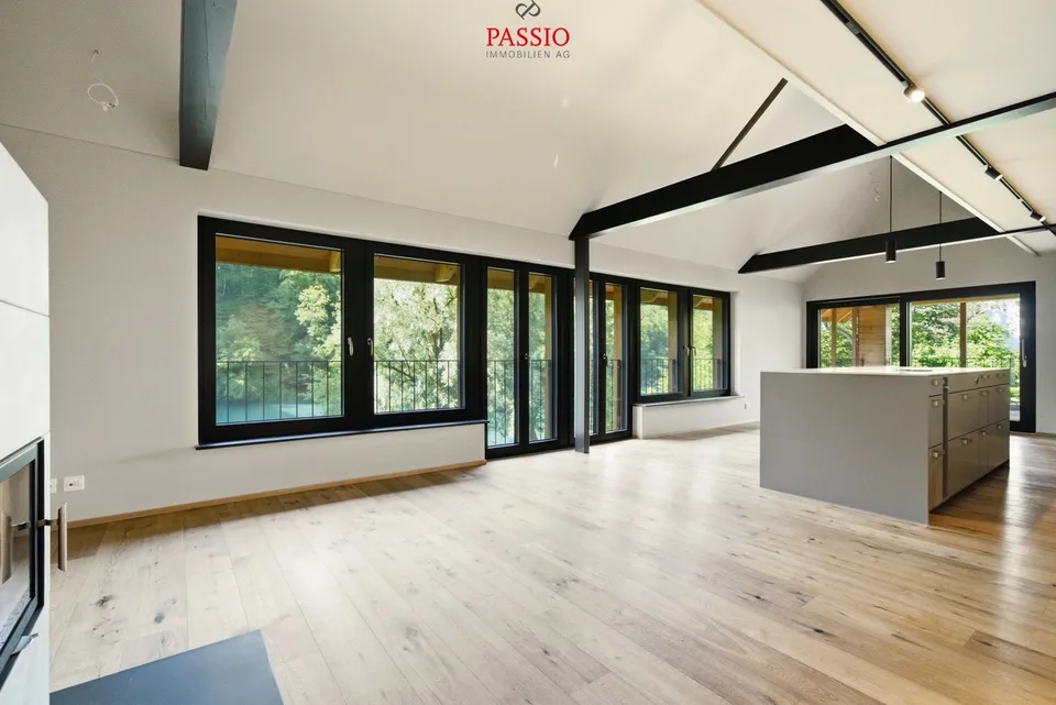 First-time occupancy: 4.5-room new triplex apartment directly on the Aare – photo 9 of 13