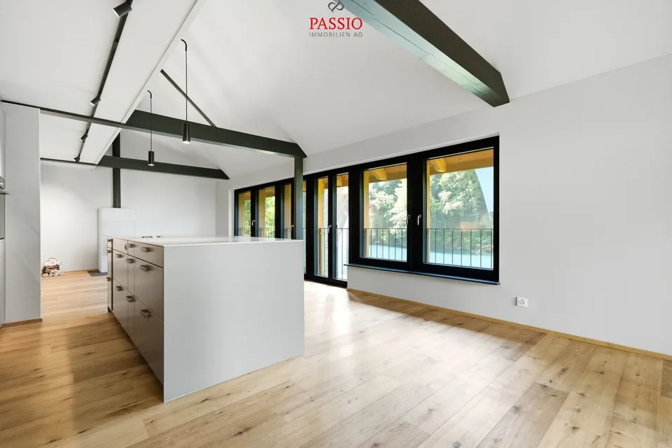 First-time occupancy: 4.5-room new triplex apartment directly on the Aare – photo 6 of 13