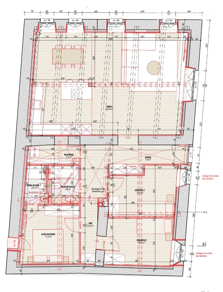 Wohnung mit 4,5 Zimmern komplett renoviert in Lens – Foto 5 von 5
