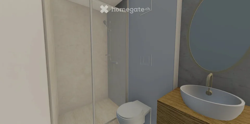 Wohnung mit 4,5 Zimmern komplett renoviert in Lens – Foto 4 von 5