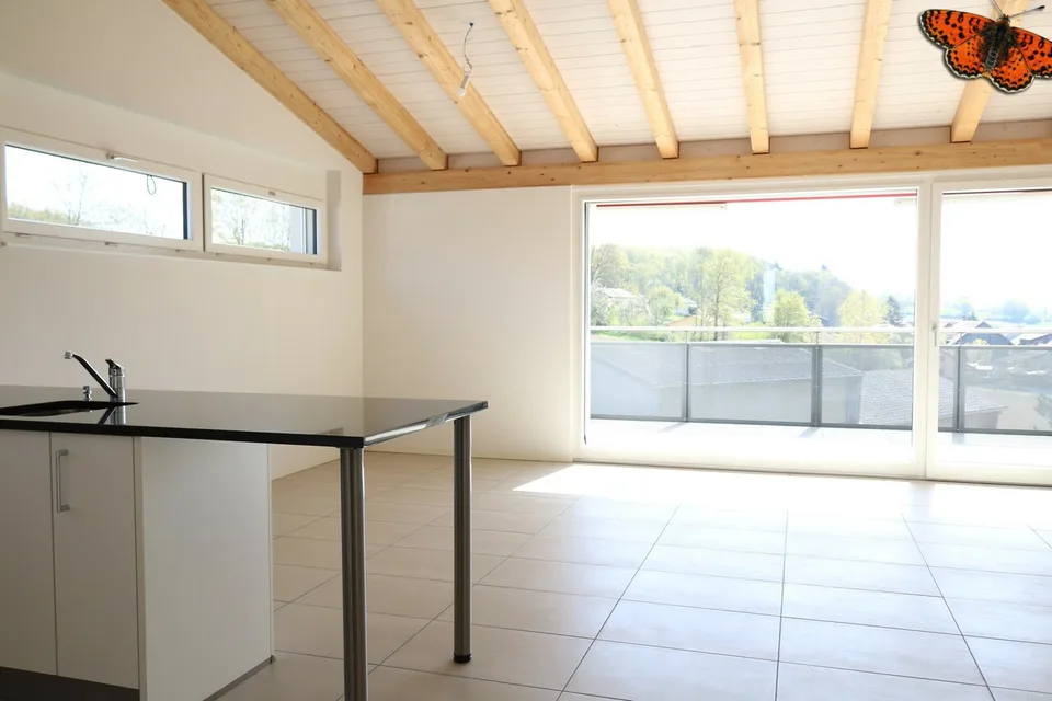 3.5 Zimmer Attikawohnung in Morens – Foto 3 von 12