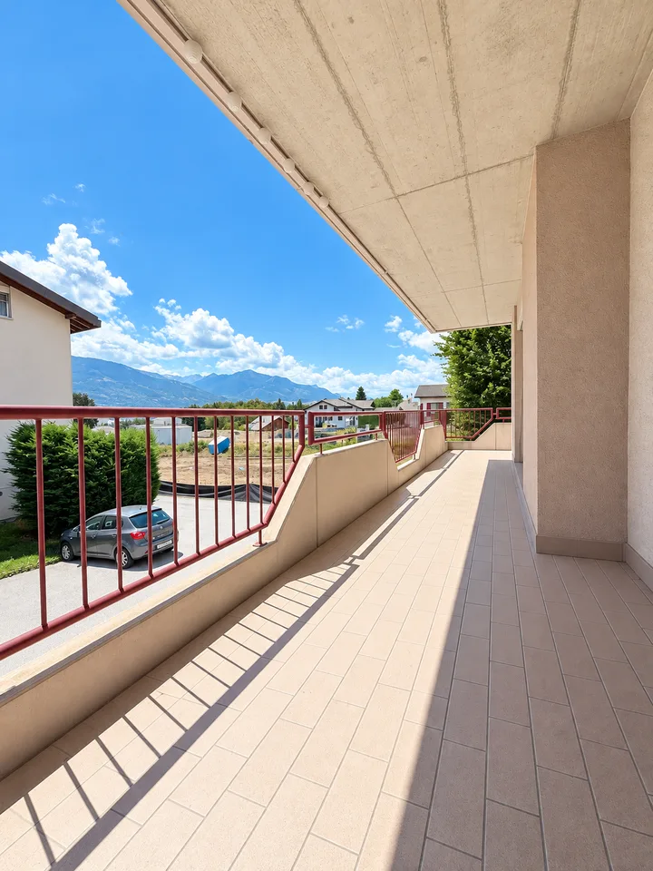 Incantevole appartamento di 4,5 locali con vista sulle montagne a Grimisuat – foto 23 di 24