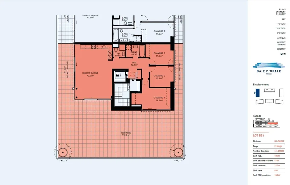 Neue Wohnung mit riesiger Terrasse und atemberaubendem Panorama – Foto 5 von 7