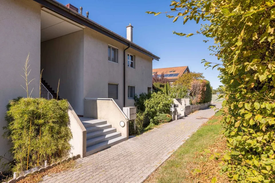 Duplex rénové face aux champs à Chancy – photo 11 sur 12