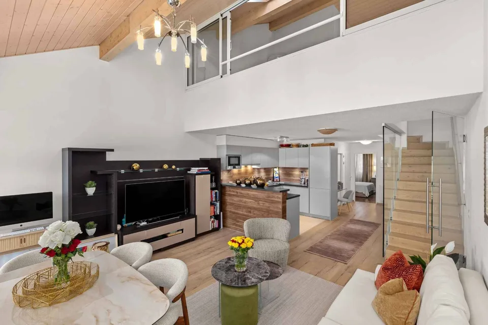 Duplex rénové face aux champs à Chancy – photo 3 sur 12