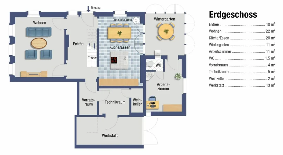 Maison Flarzeck de 5,5 pièces entièrement rénovée pour un confort optimal – photo 15 sur 16