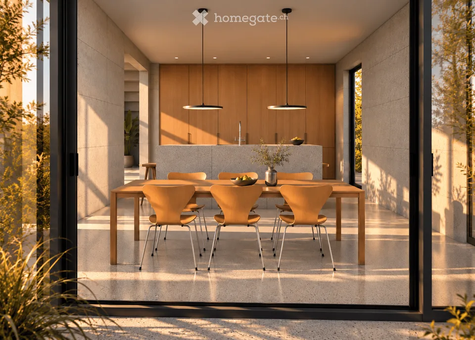Nuova Casa unifamigliare Moderna in Vendita a Cademario – 6.5 Locali con Vista Panoramica e Piscina – foto 4 di 14