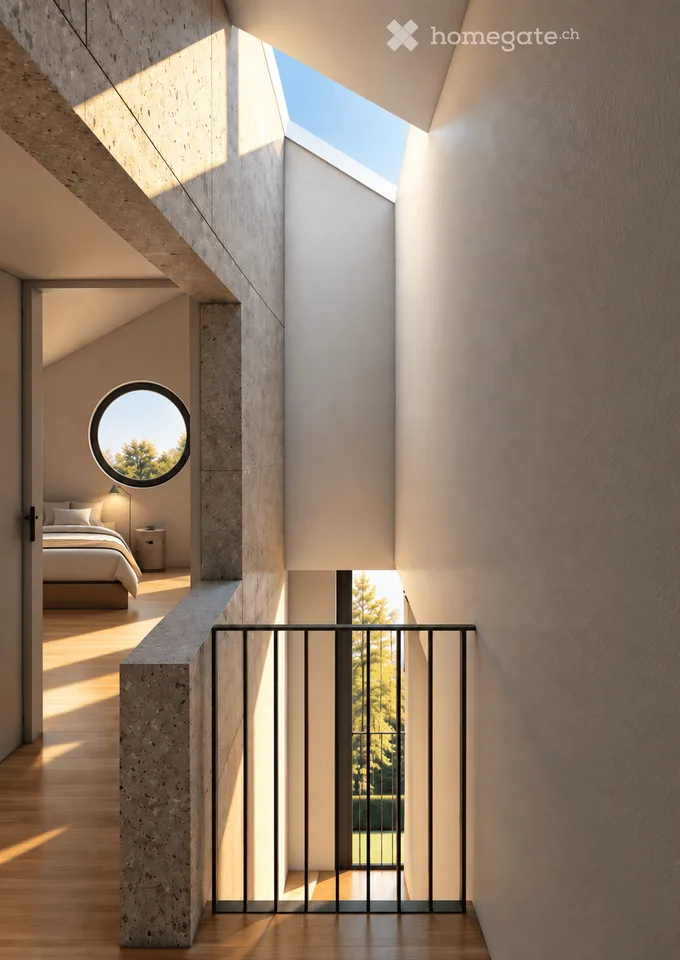 Nuova Casa unifamigliare Moderna in Vendita a Cademario – 6.5 Locali con Vista Panoramica e Piscina – foto 9 di 14