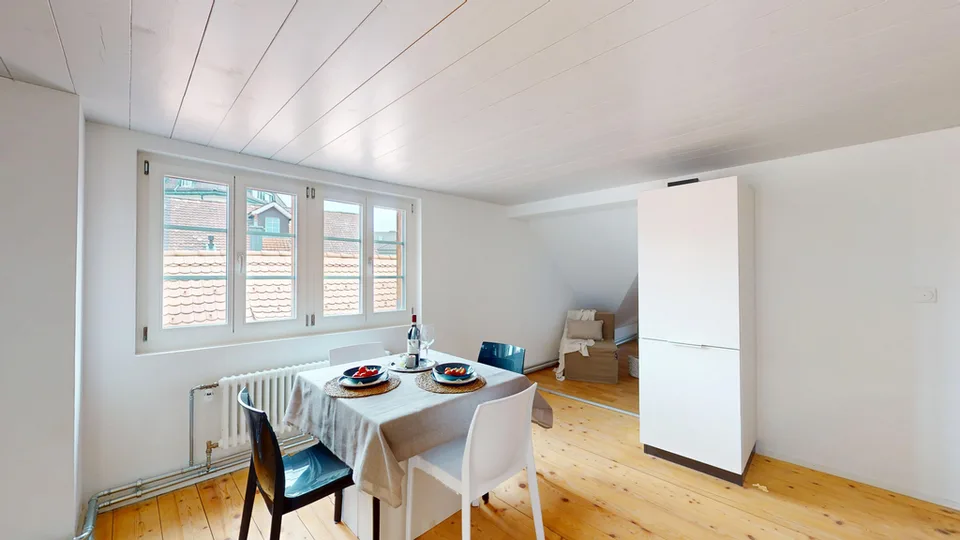 Sanierte 2.5 Zimmer-Wohnung in historischem Gebäude zu vermieten! – Foto 3 von 8