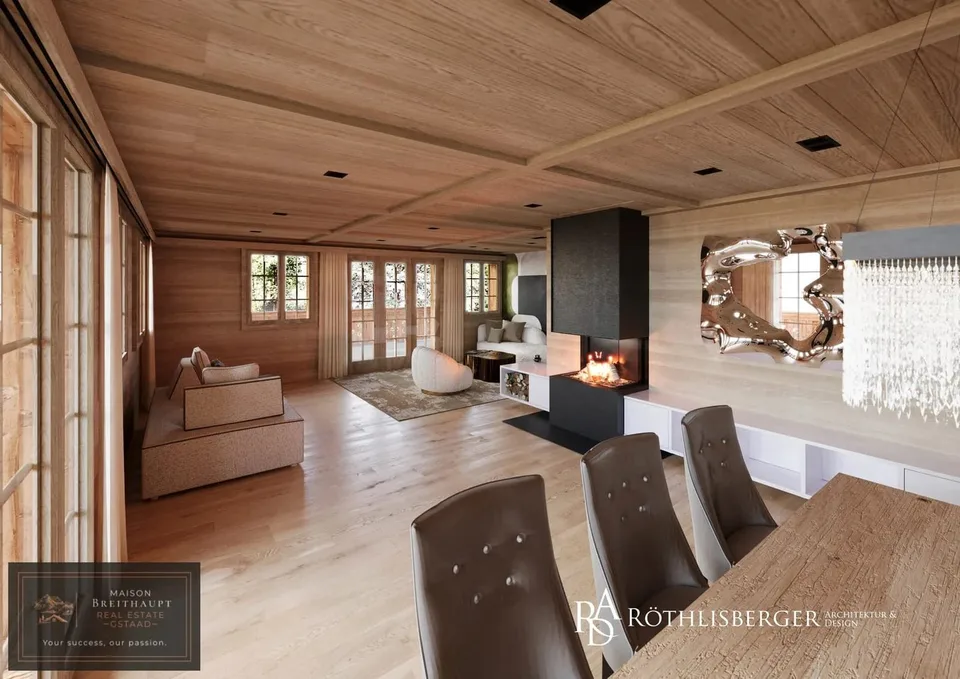 Idyllisches 5½-Zimmer Neubau-Chalet mit Bergsicht – photo 2 sur 8