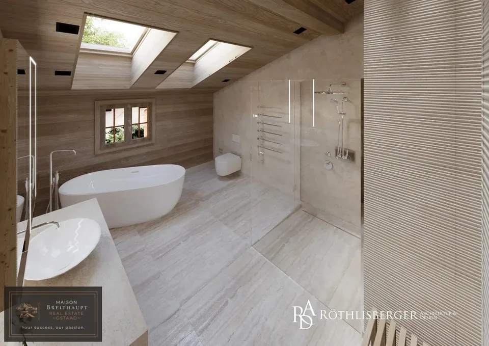 Idyllisches 5½-Zimmer Neubau-Chalet mit Bergsicht – photo 4 sur 8