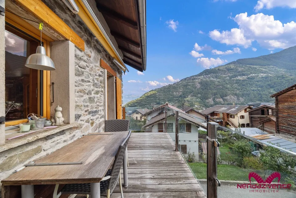 Maison mitoyenne villageoise authentique, à Basse-Nendaz, 3pces – photo 9 sur 11