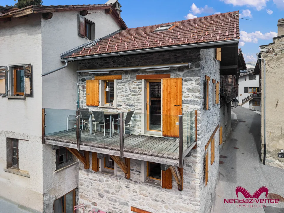Maison mitoyenne villageoise authentique, à Basse-Nendaz, 3pces – photo 10 sur 11