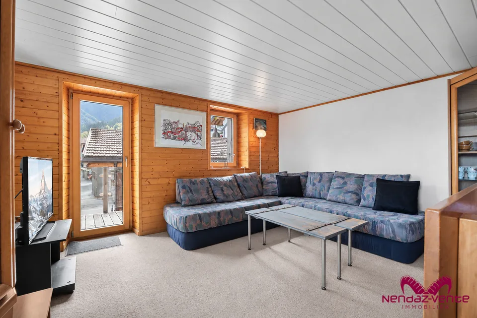 Maison mitoyenne villageoise authentique, à Basse-Nendaz, 3pces – photo 6 sur 11