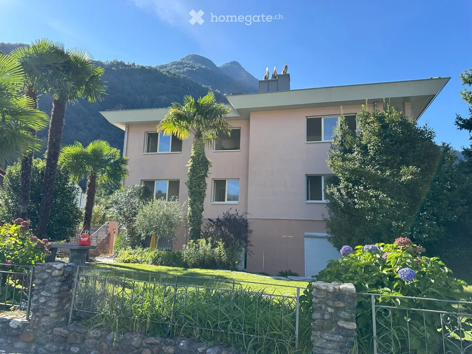 Zu Vermieten | 3,5 Zimmer mit Garten in Preonzo – Foto 2 von 9