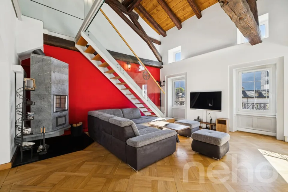DUPLEX OF EXCEPTION IN THE HEART OF MARTIGNY – photo 3 of 12